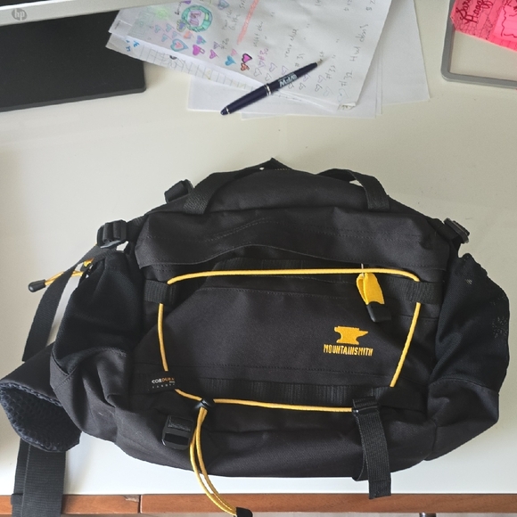 Mountainsmith Black and Yellow Duffel Bag - Picture 1 of 6